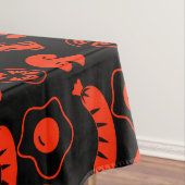 Englisch Breakfast Pattern Tischdecke (Beispiel)