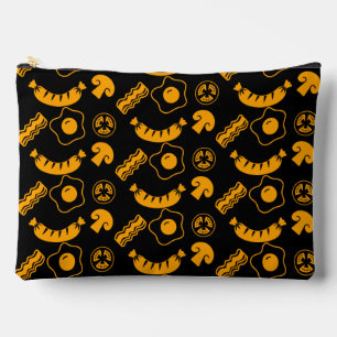 Englisch Breakfast Pattern Zubehörtasche