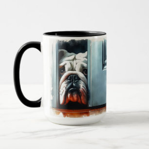 Englisch Bulldog macht mich! Tasse