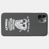 Englisch Bulldog regiert lustig Alle Hunde sind ka Case-Mate iPhone Hülle (Rückseite (Horizontal))