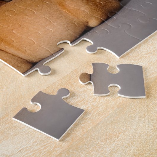 Englisch-Bulldog schlafen Puzzle (Seite)