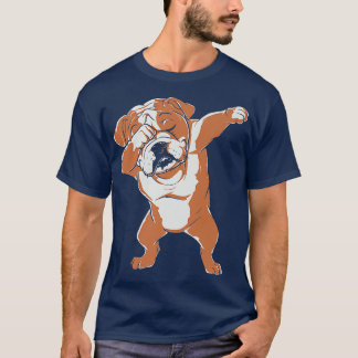 Englisch Bulldog trinken, Dab Dance Puppy Lover Pr T-Shirt