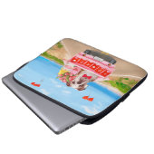 Englisch Bulldog Valentine's Day Lkw Herz Laptopschutzhülle (Vorne Knopf)