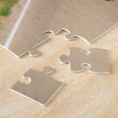 Englisch Bulldog Valentine's Day Lkw Herz Puzzle (Seite)