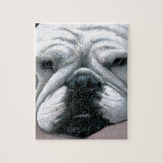 Englisch-Bulldogge des Hund118 Puzzle (Vertikal)