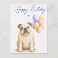 Englisch Bulldogge Geburtstag