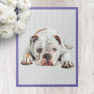 Englisch Bulldogge-Jigsaw-Puzzle Puzzle