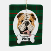 Englisch Bulldogge Ornament (Rechts)