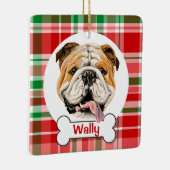 Englisch Bulldogge Ornament (Rechts)