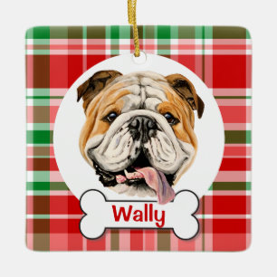 Englisch Bulldogge Ornament