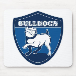 Englisch Bulldogge Welpen-Hundemaskottchen Mousepad