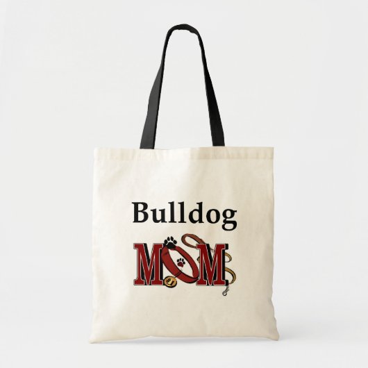 ENGLISCH Bulldogin Mutter Tote Bag Tragetasche (Vorne)