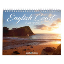Englisch Coast Calendar