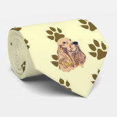 Englisch Cocker spaniel Krawatte (Gerollt)
