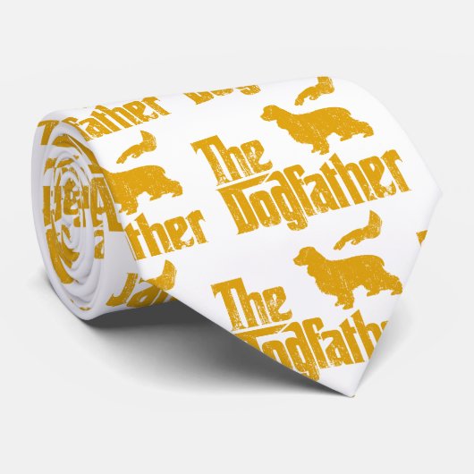 Englisch Cocker spaniel Krawatte (Gerollt)