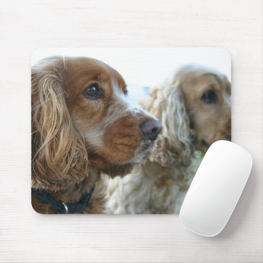 Englisch-Cocker spaniel-Mausunterlage Mousepad (Mit Mouse)