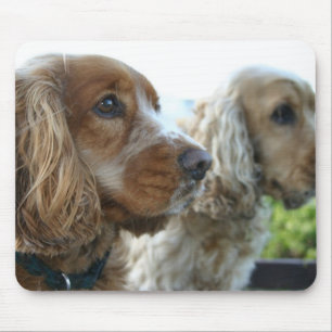 Englisch-Cocker spaniel-Mausunterlage Mousepad