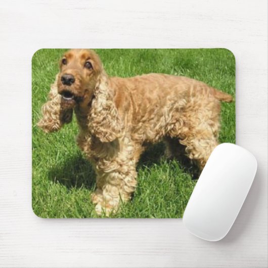 Englisch Cocker spaniel Mousepad (Mit Mouse)