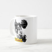 Englisch-Cocker spaniel-Springen Kaffeetasse (Vorderseite Links)