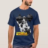 Englisch-Cocker spaniel-Springen T-Shirt (Vorderseite)