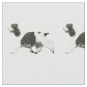 Englisch Cocker spaniel Stoff (Nahaufnahme)