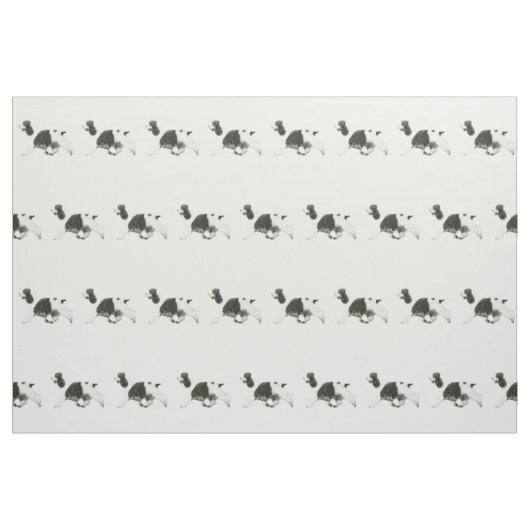 Englisch Cocker spaniel Stoff (Fat Quarter (45,7 x 55,9 cm))