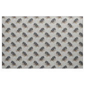 Englisch Cocker spaniel und Schmetterlinge Art. Stoff (Fat Quarter (45,7 x 55,9 cm))