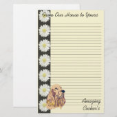 Englisch Cocker Spanisch Briefpapier (Vorne/Hinten)