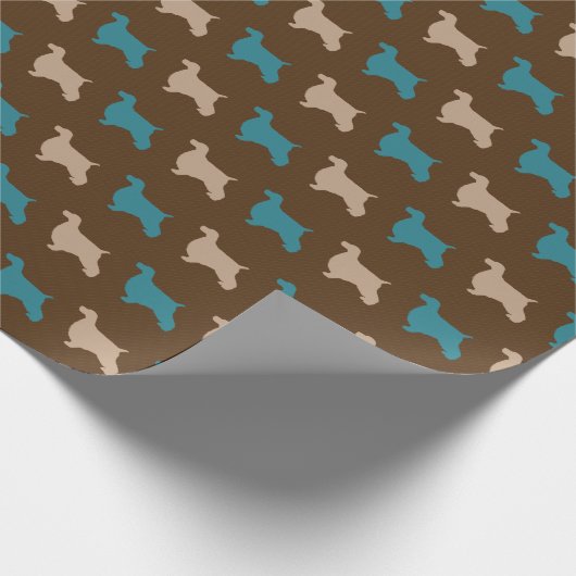 Englisch Cocker Spanisch Geschenkpapier (Ecke)