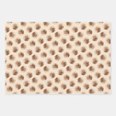 Englisch Cocker Spanisch Malerei Original Hunde Ku Geschenkpapier Set (Vorderseite)