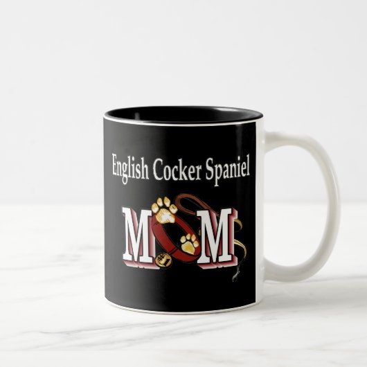 Englisch Cocker Spanisch Mama Tasse (Rechts)