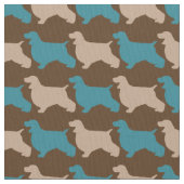 Englisch Cocker Spanisch Stoff (Nahaufnahme)