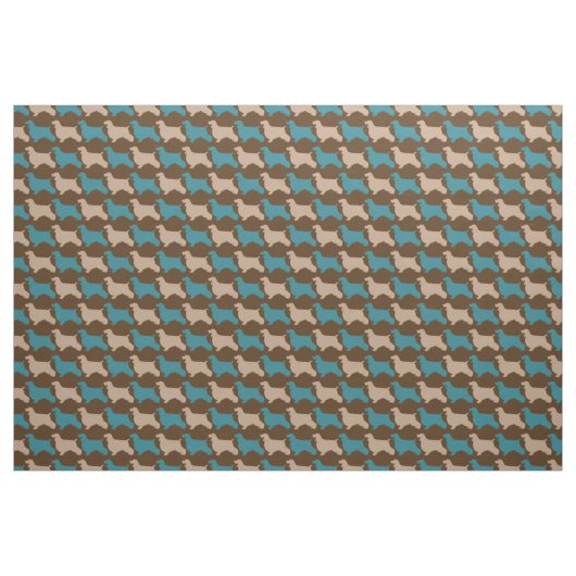 Englisch Cocker Spanisch Stoff (Fat Quarter (45,7 x 55,9 cm))