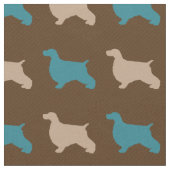 Englisch Cocker Spanisch Stoff (Nahaufnahme)