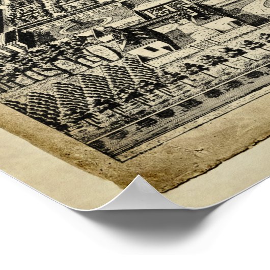 Englisch Country Anwesen Architecture Print 10 Poster (Ecke)