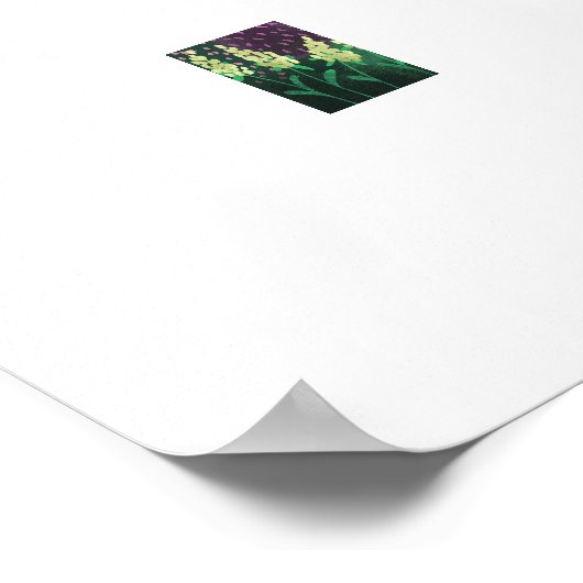 Englisch Country Hütte House Extra Large Print Poster (Ecke)