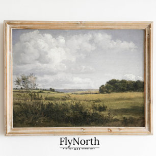 Englisch Countryside Malerei Vintag Landschaft Kun Poster