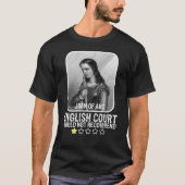Englisch Court würde nicht empfehlen, Mitglied der T-Shirt (Vorderseite)