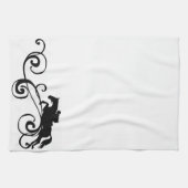 Englisch Equestrian Blühe Handtuch (Horizontal)