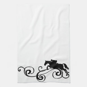 Englisch Equestrian Blühe Handtuch