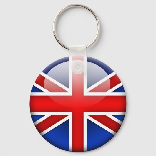 Englisch Flag 2.0 Schlüsselanhänger (Vorderseite)