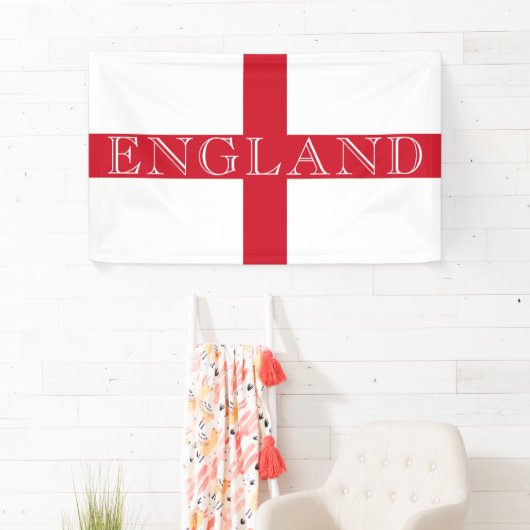 Englisch Flag England bncnt Banner (Insitu)