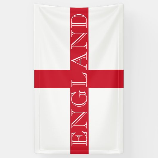 Englisch Flag England bncnt Banner (Vertikal)