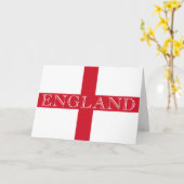 Englisch Flag England Gccn Karte (Gelbe Blume)