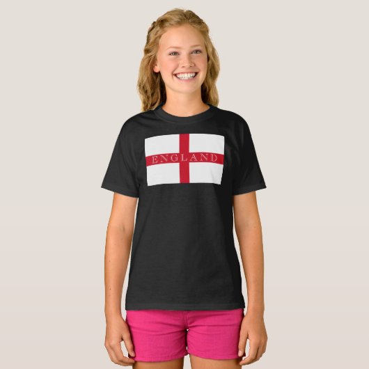 Englisch Flag England Gccn T-Shirt (Vorne ganz)