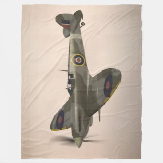 ENGLISCH FLEECEDECKE (Vorderseite)