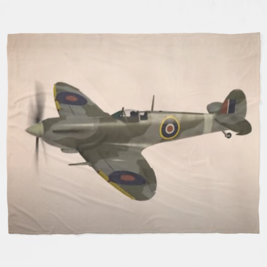 ENGLISCH FLEECEDECKE (Vorderseite (Horizontal))