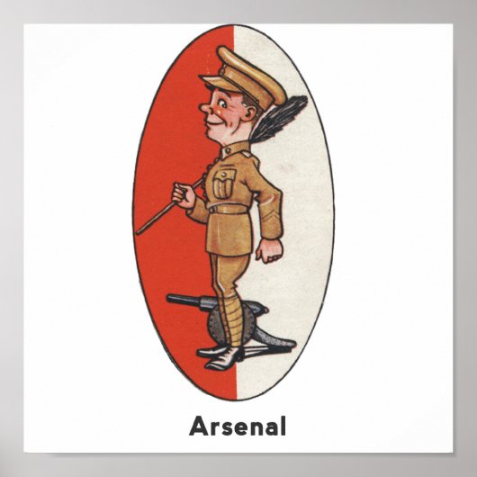 Englisch Football Team - Arsenal Poster (Vorne)