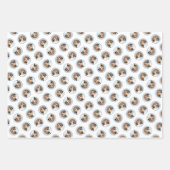 Englisch Foxhound Malerei Niedlich Original Hunde  Geschenkpapier Set (Vorderseite 2)