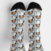 Englisch Foxhound Malerei Niedlich Original Hunde  Socken (Oben)